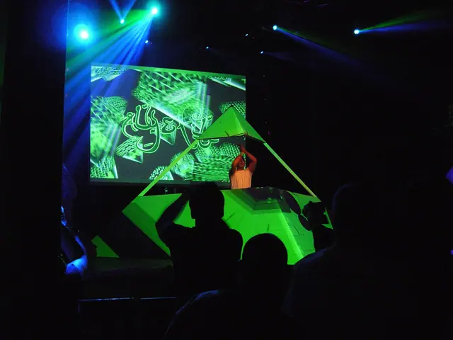 Future Sound of Egypt 300 anniversary show in Prague club SaSaZu. Egyptian DJ Mohamed Ragab is playing.
