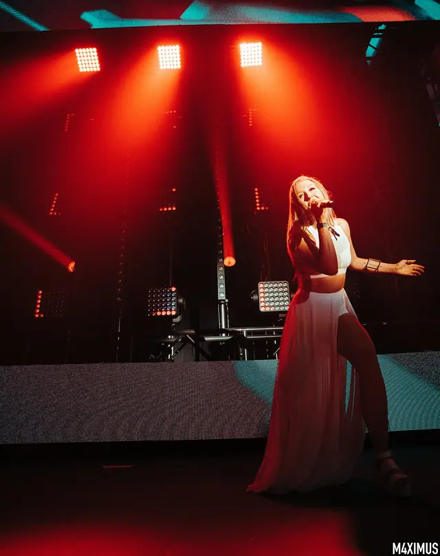 HALIENE performing live at Electric Daisy Festival 2017